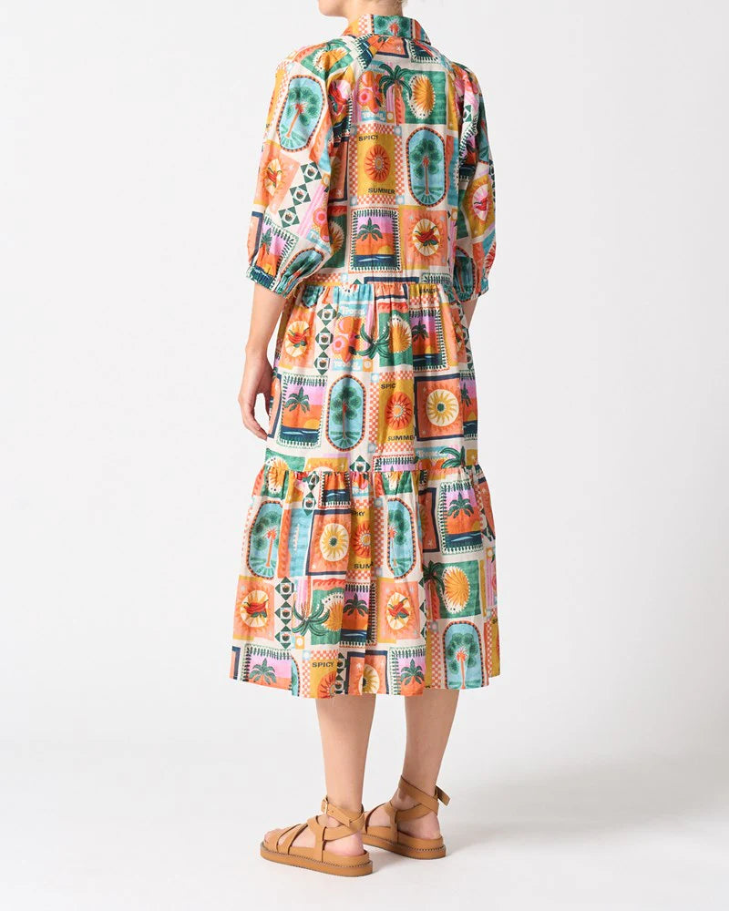 Walnut Melbourne - Tuscany Dress - Spicy Summer