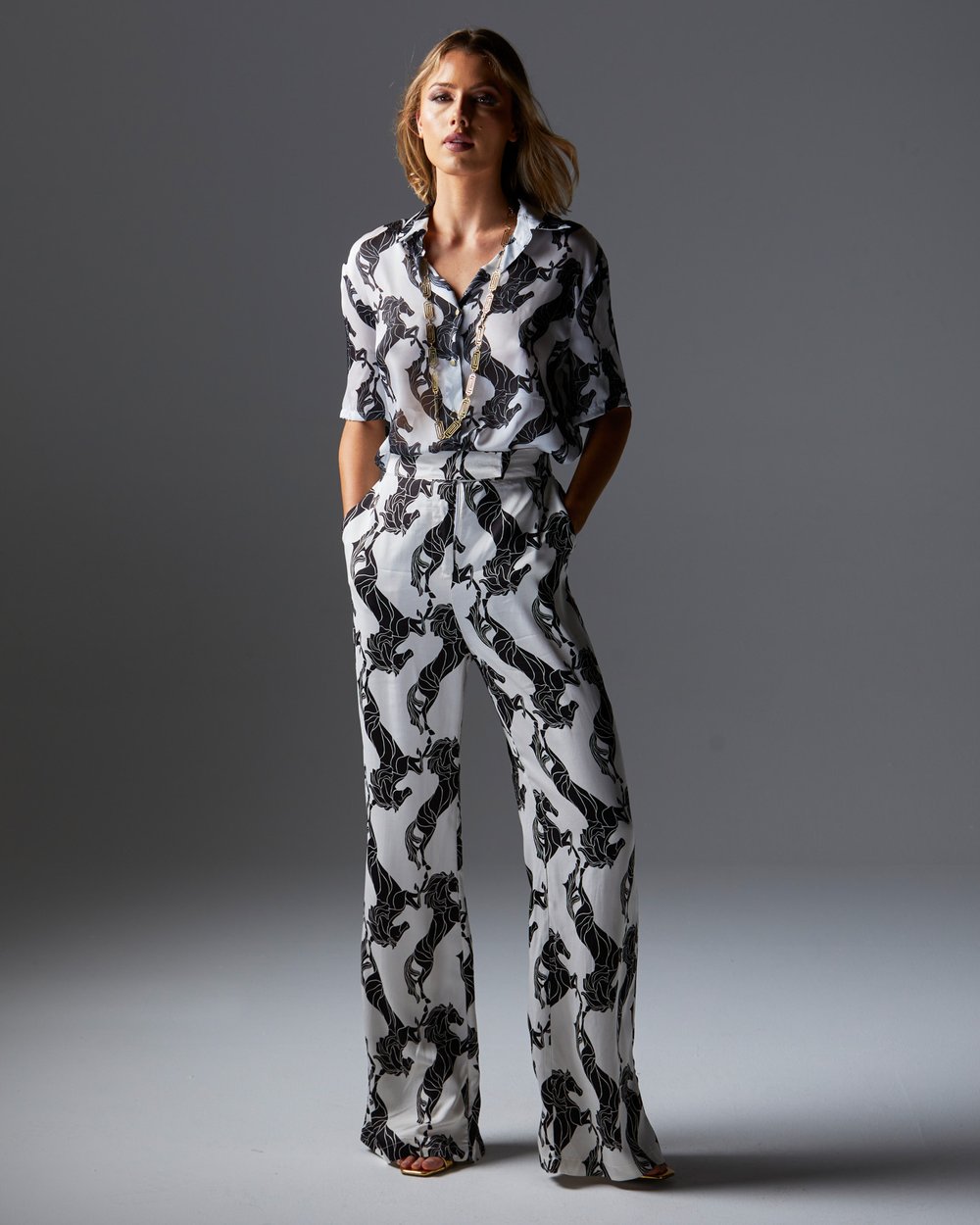 Fate & Becker - Perfect Match Pant - White Colt