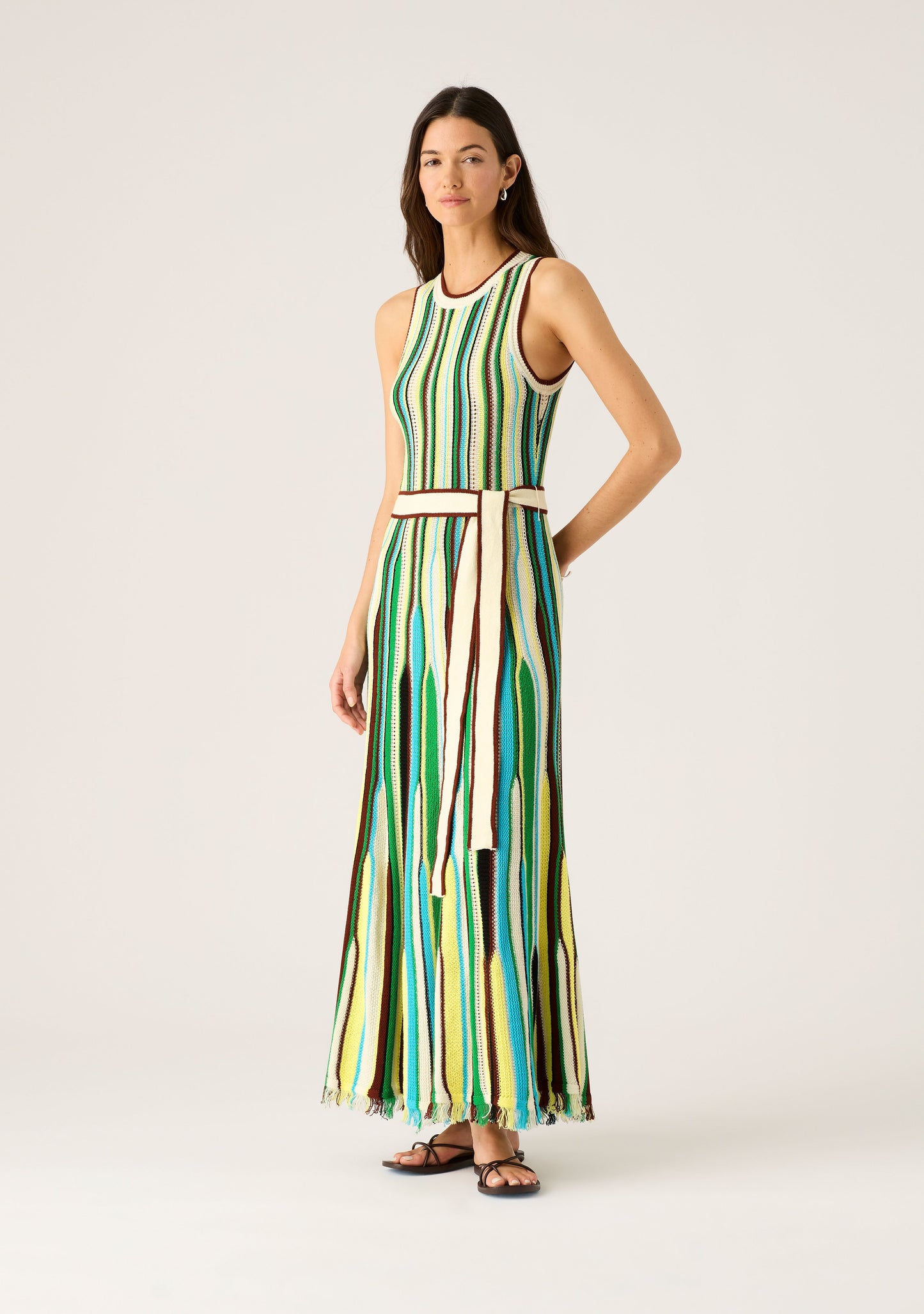 Mos - Rosalia Knit Maxi Dress - Multicolour