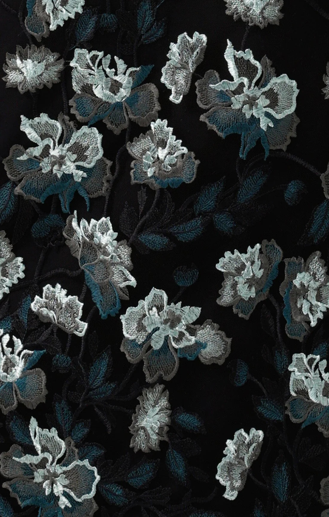 Sacha Drake - Portal Palace Dress - Midnight Teal Aqua Lace