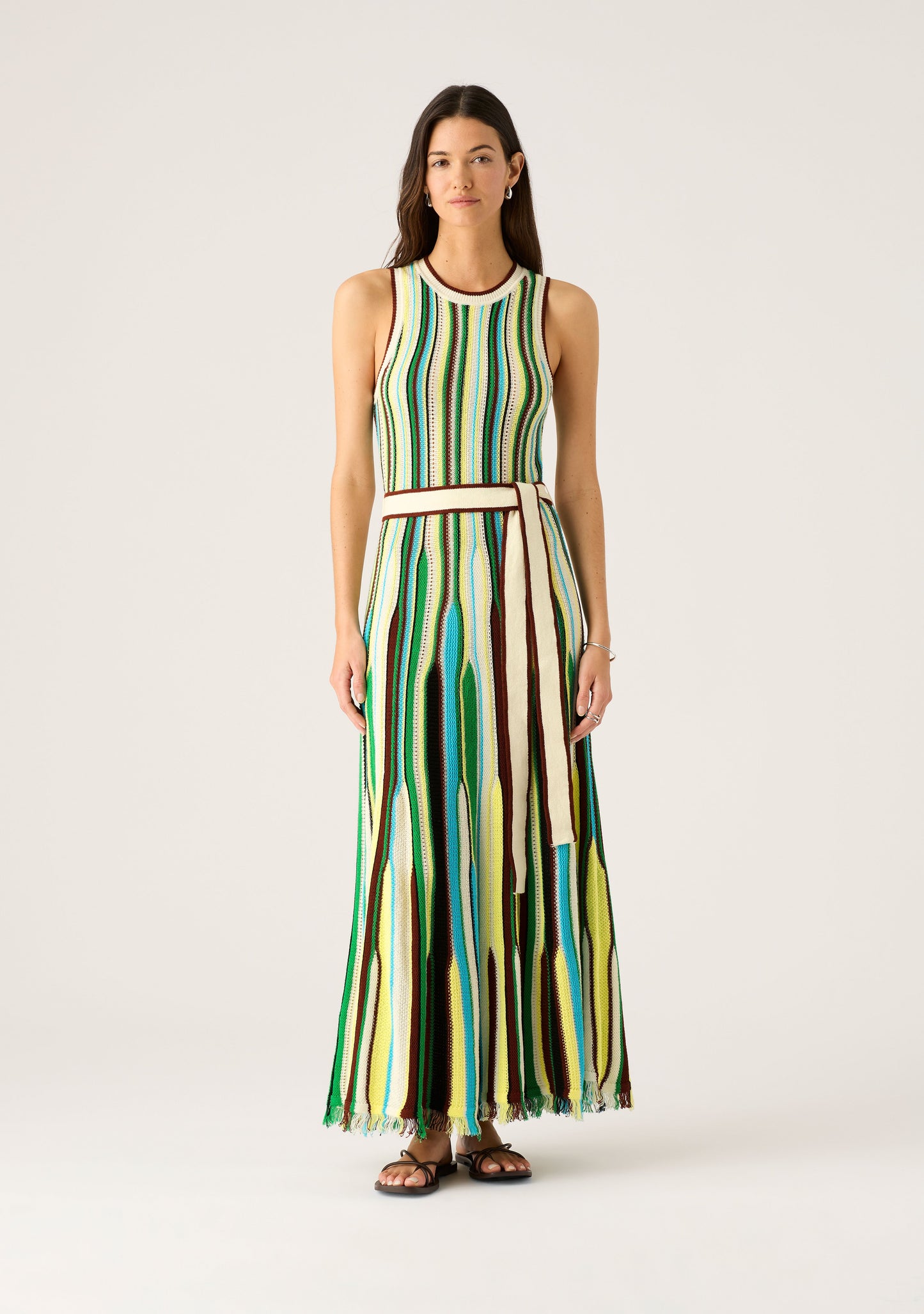 Mos - Rosalia Knit Maxi Dress - Multicolour