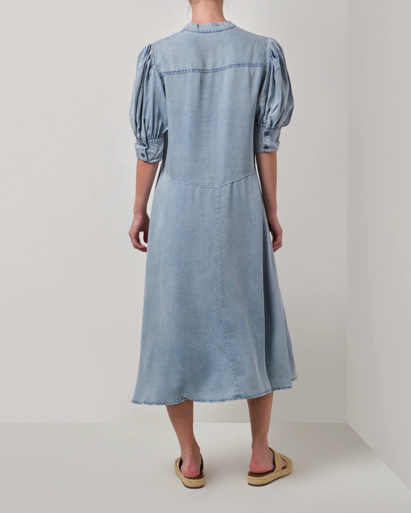 Walnut Melbourne - Olympia Dress - Chambray