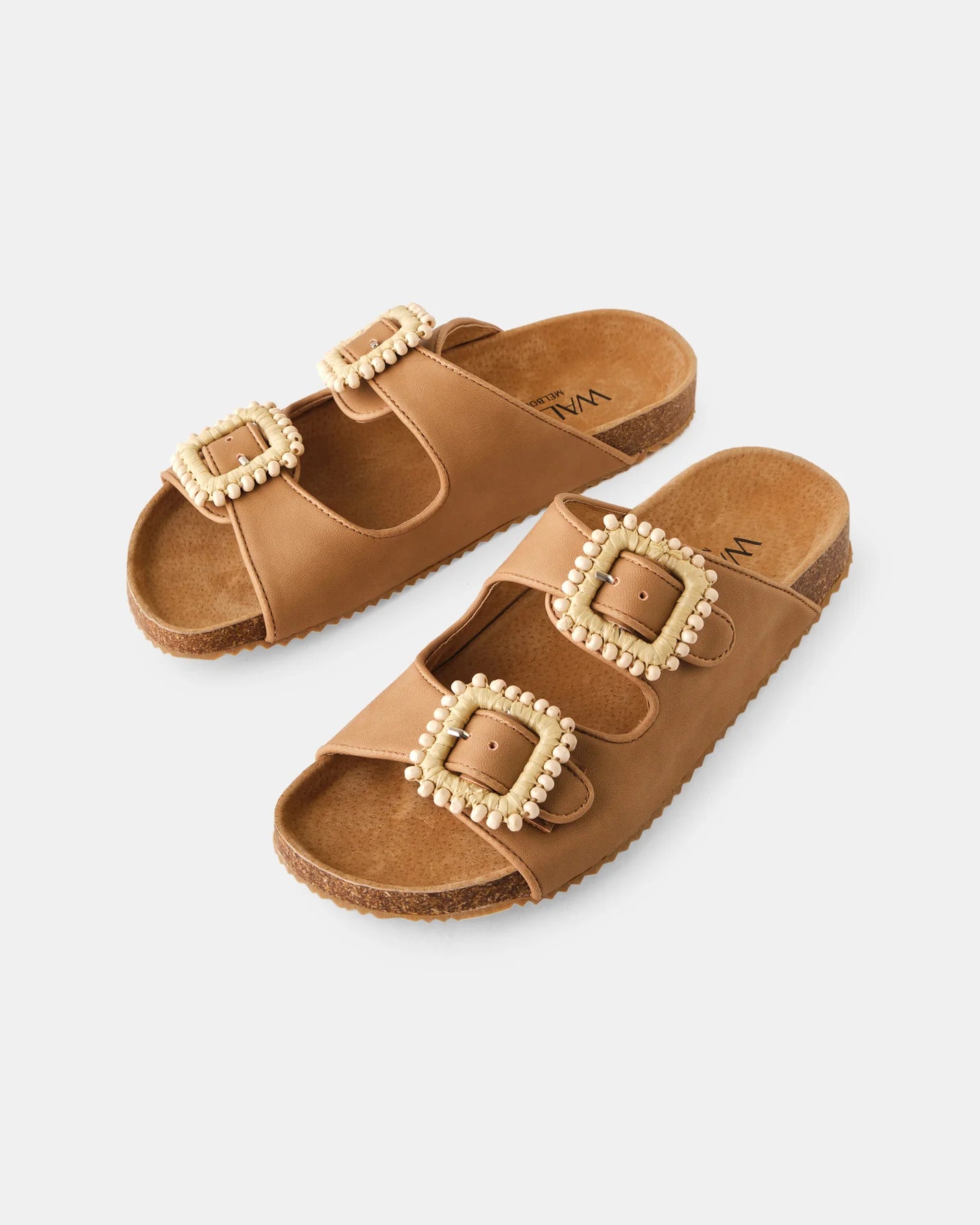 Walnut Melbourne - Bailey Slide - Light Tan