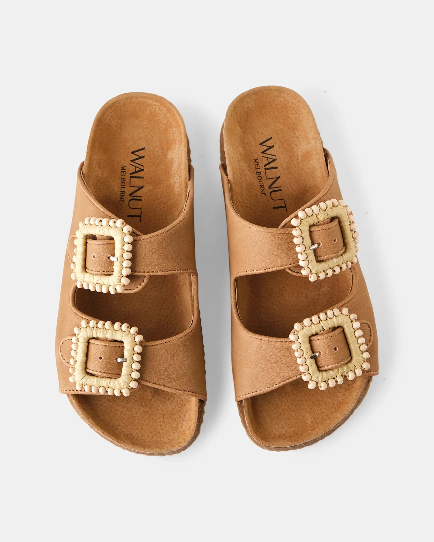 Walnut Melbourne - Bailey Slide - Light Tan