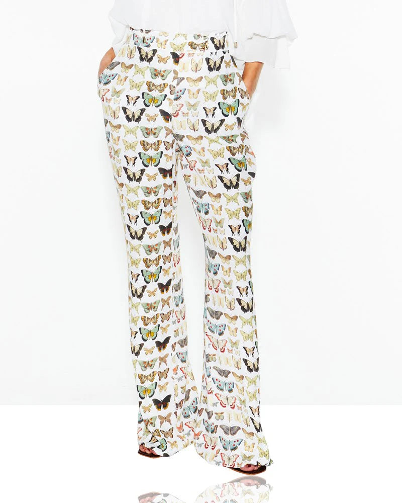 Fate & Becker - Taking Flight Pant - White Butterfly