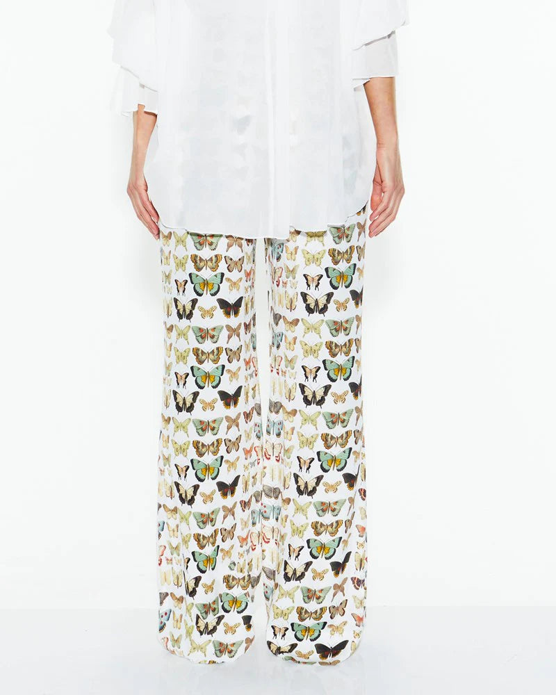 Fate & Becker - Taking Flight Pant - White Butterfly