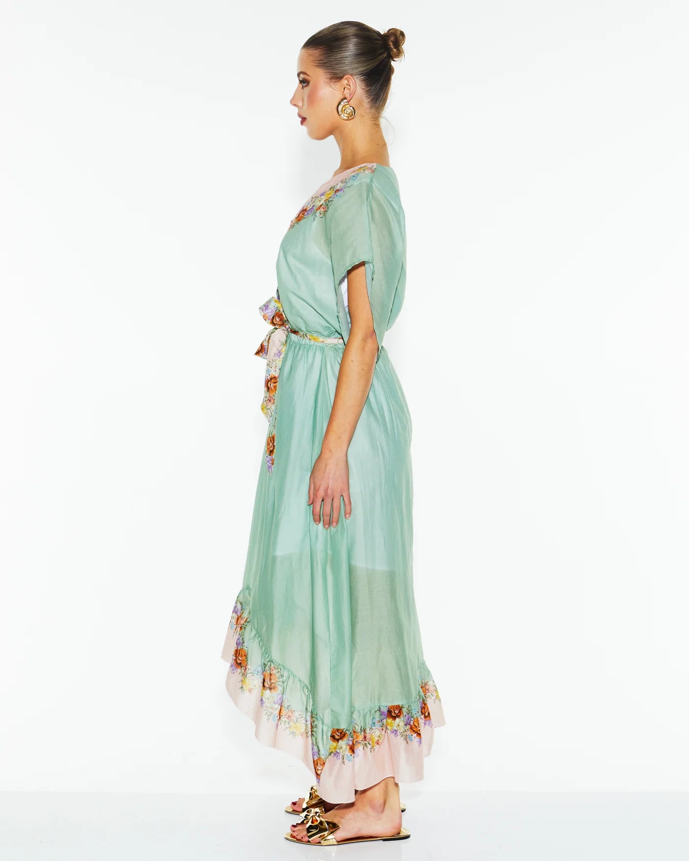 Fate & Becker - Hollyhock Dress - Floral Eye
