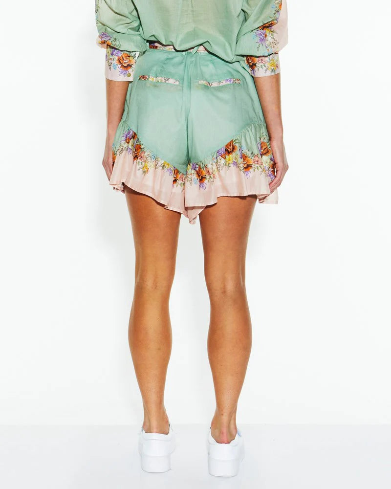 Fate & Becker - Hollyhock Short - Floral Eye