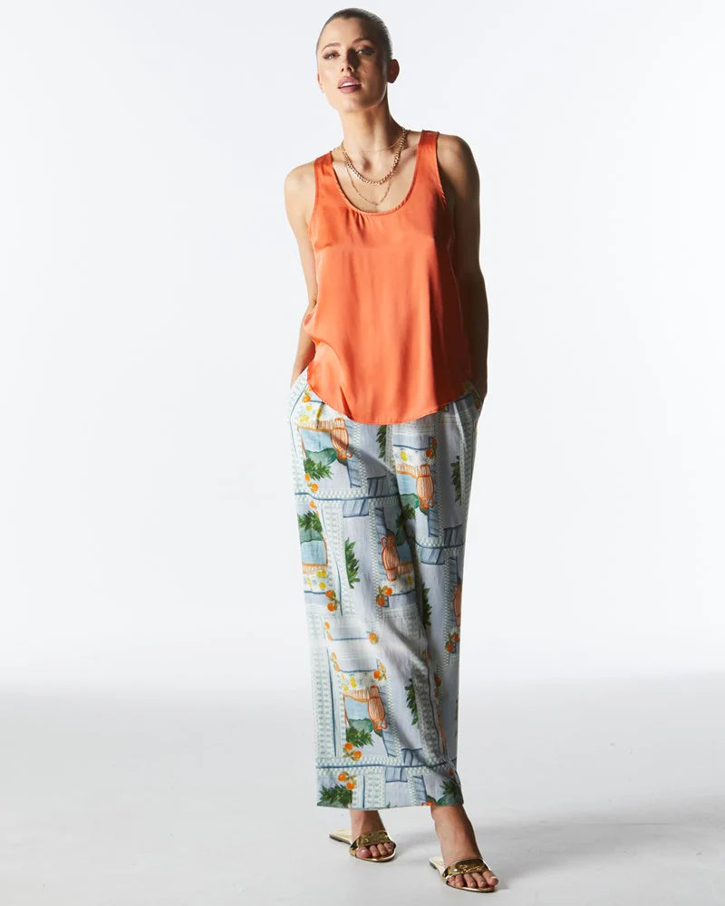 Fate & Becker Dashing Tank - Tangerine