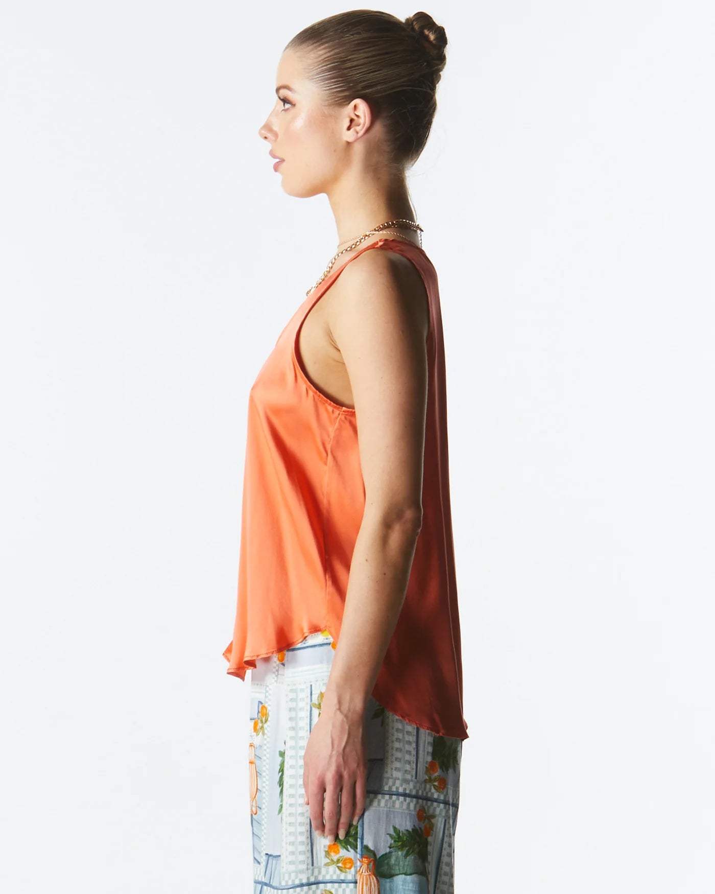 Fate & Becker Dashing Tank - Tangerine