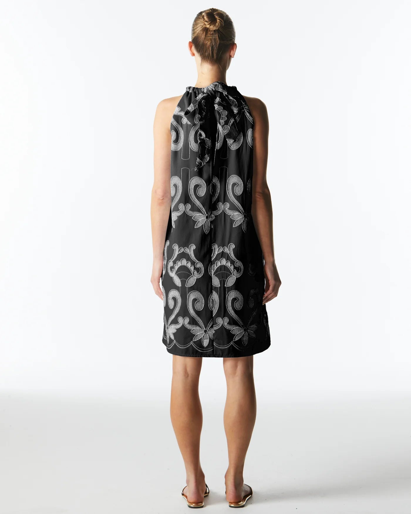 Fate & Becker - The Avenue Halterneck Dress - Black