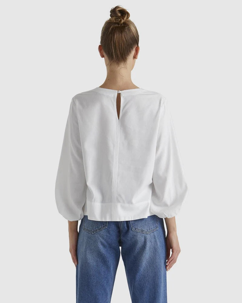 Fate & Becker - Sun Jewel Top - White