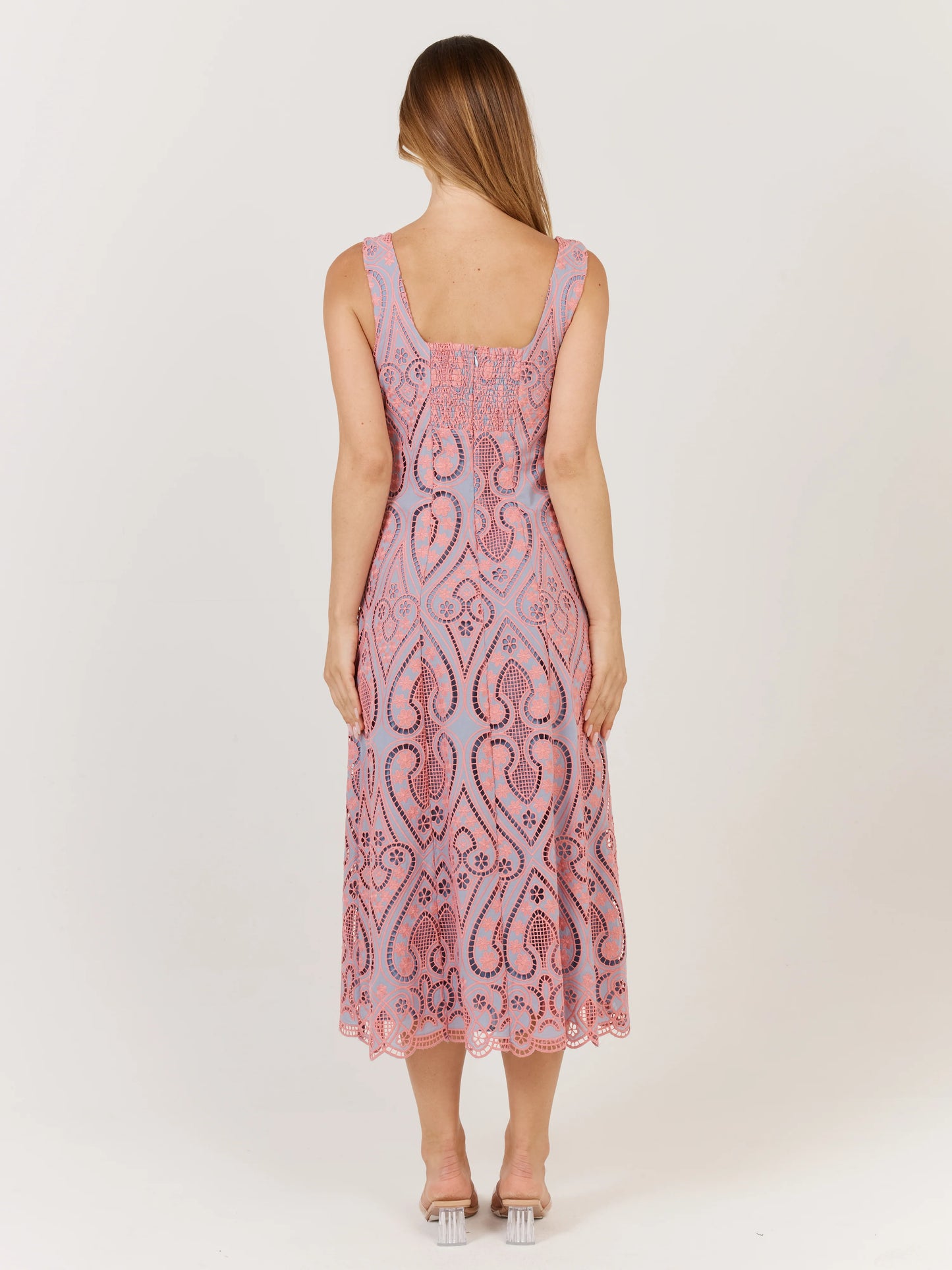 Blanca Dress - Pink/Blue