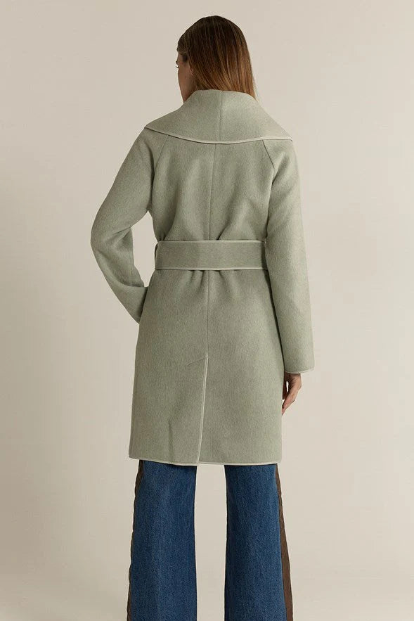 Fate & Becker - Fern Wool Blend Coat - Mint