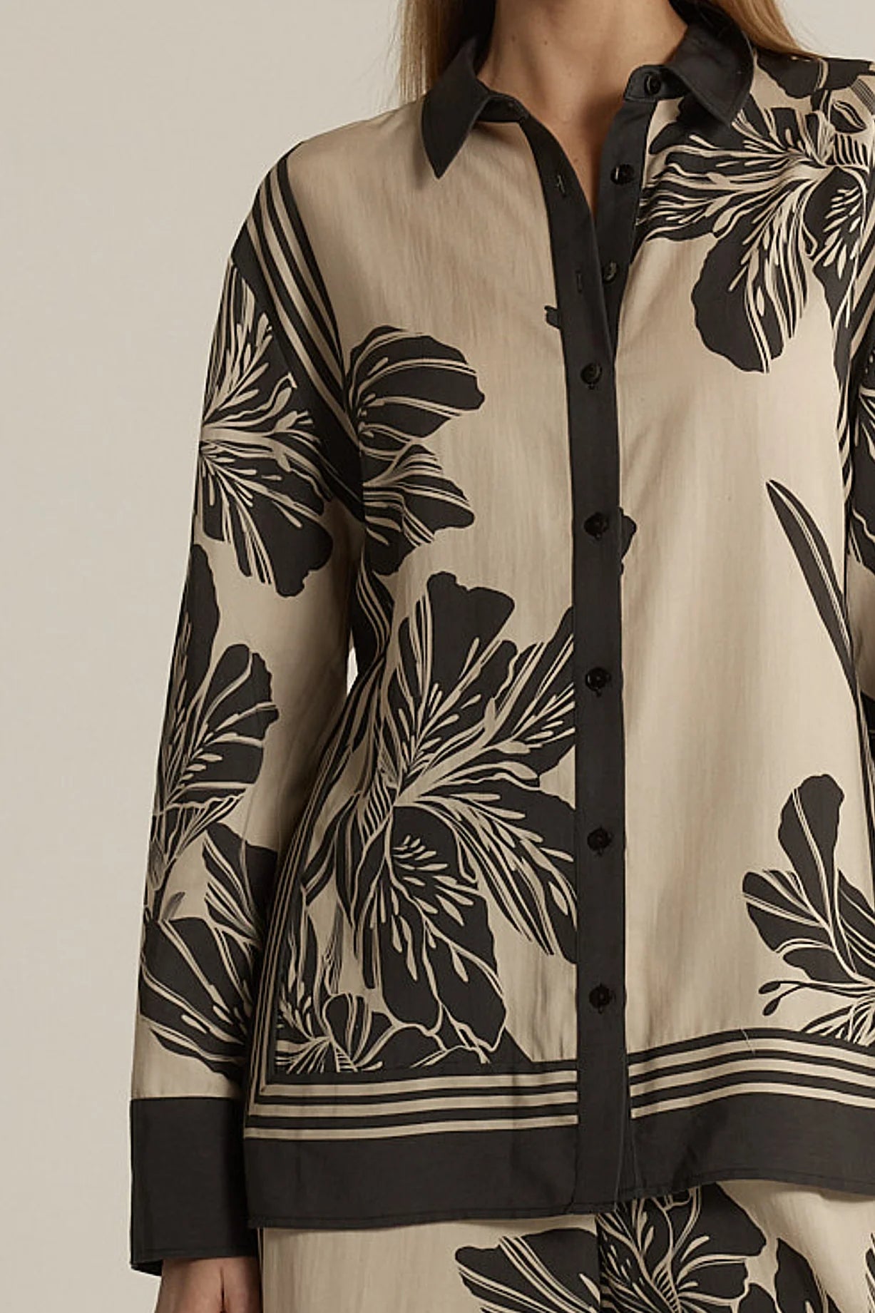Fate & Becker - June Collared Shirt - Shadow