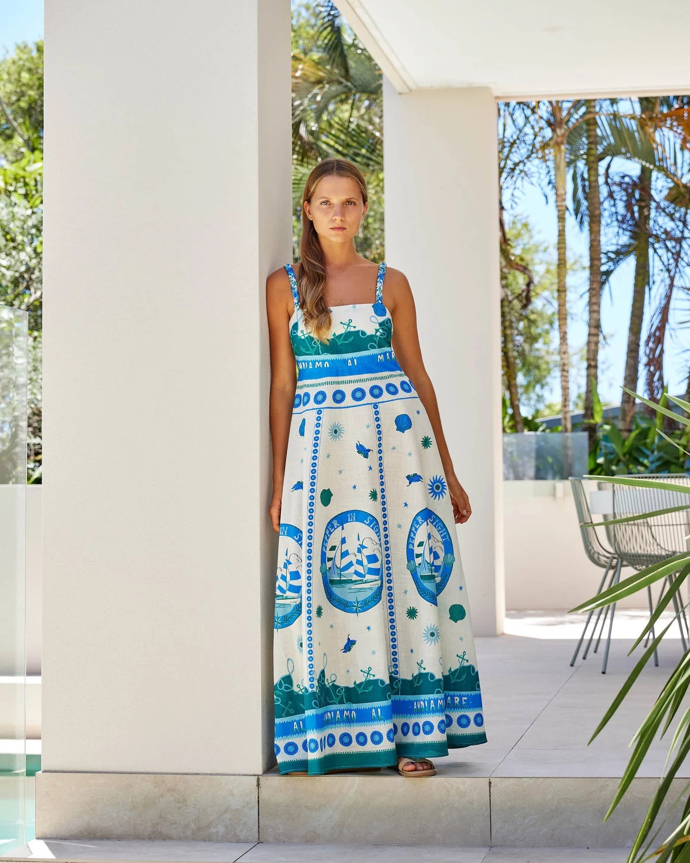 50% OFF - Walnut Melbourne - Sardinia Dress - Andiamo