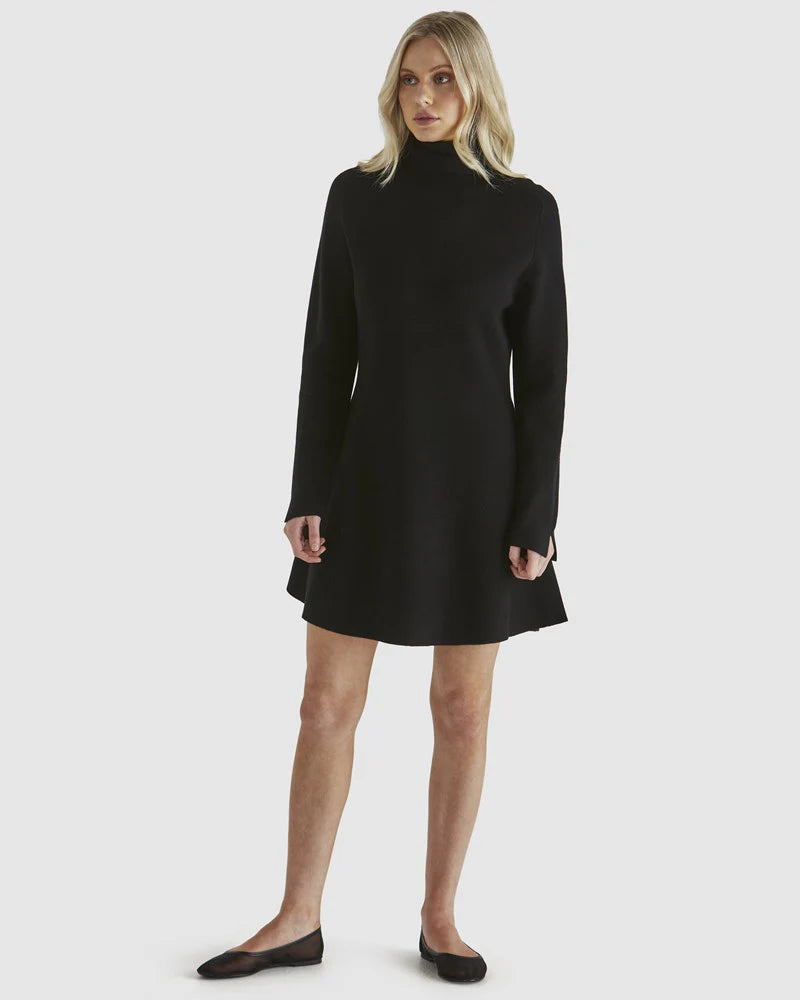 Sass - Balwin Knit Dress - Black