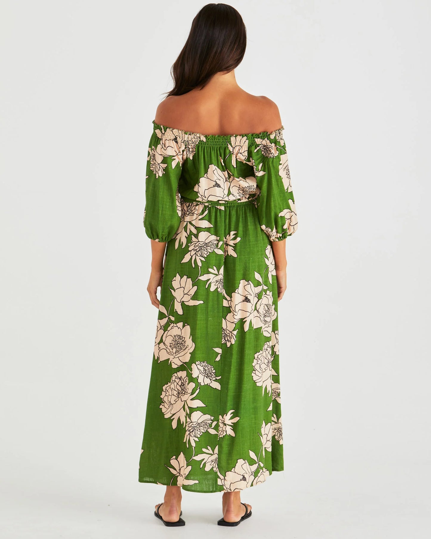 Sass - Antonie Off the Shoulder Dress - Moonflower