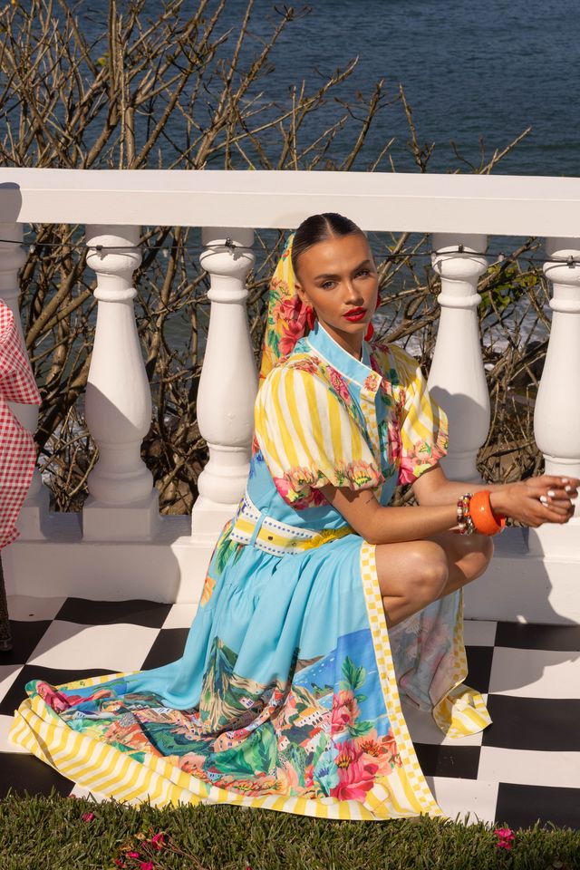 Mia Milani - Positano Maxi Dress - Lemon