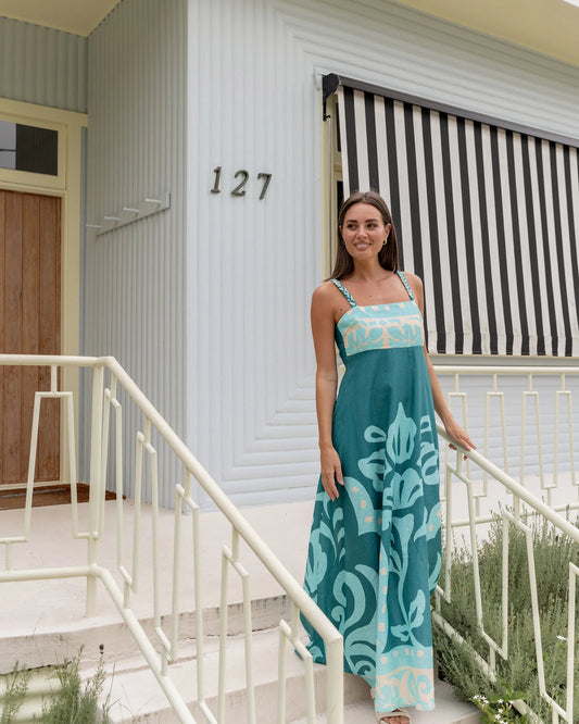Walnut Melbourne - Sardinia Dress - Moroccan Mosaic