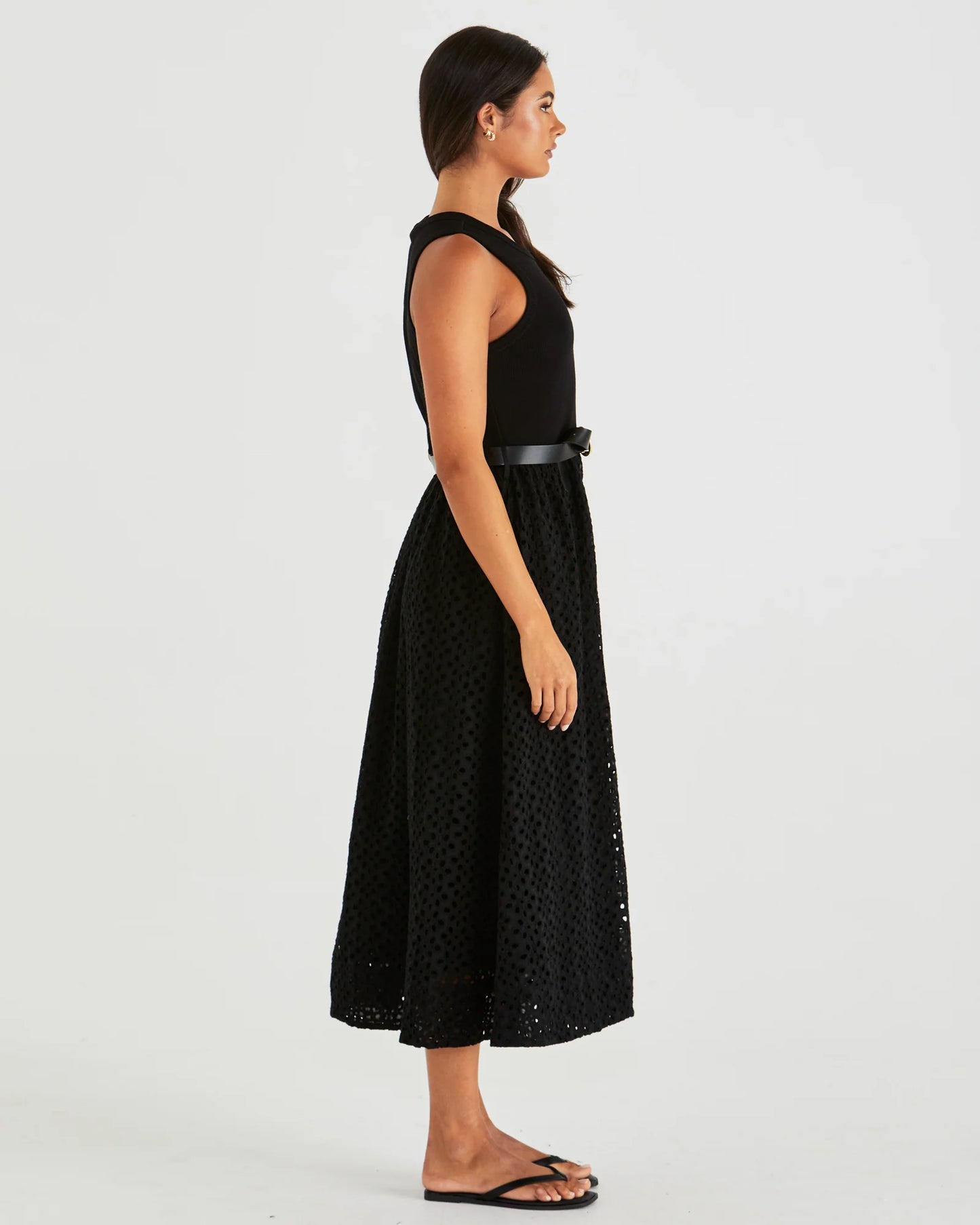 Sass Clothing - Pattie Dress - Black