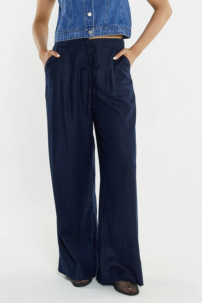 Sass Clothing - Beth Tailored Pant - Navy