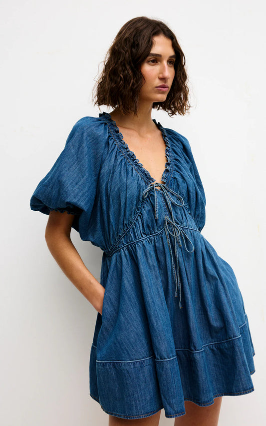 Kinney - Pia Mini Dress - Denim