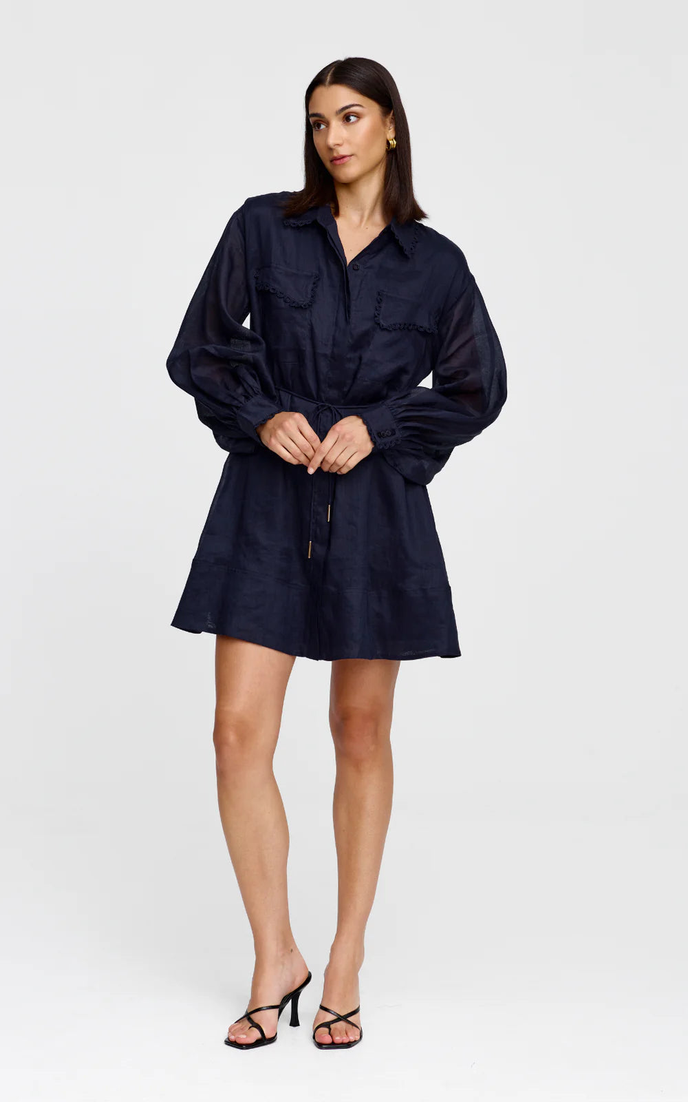 Kinney - Laurel Mini Dress - Midnight