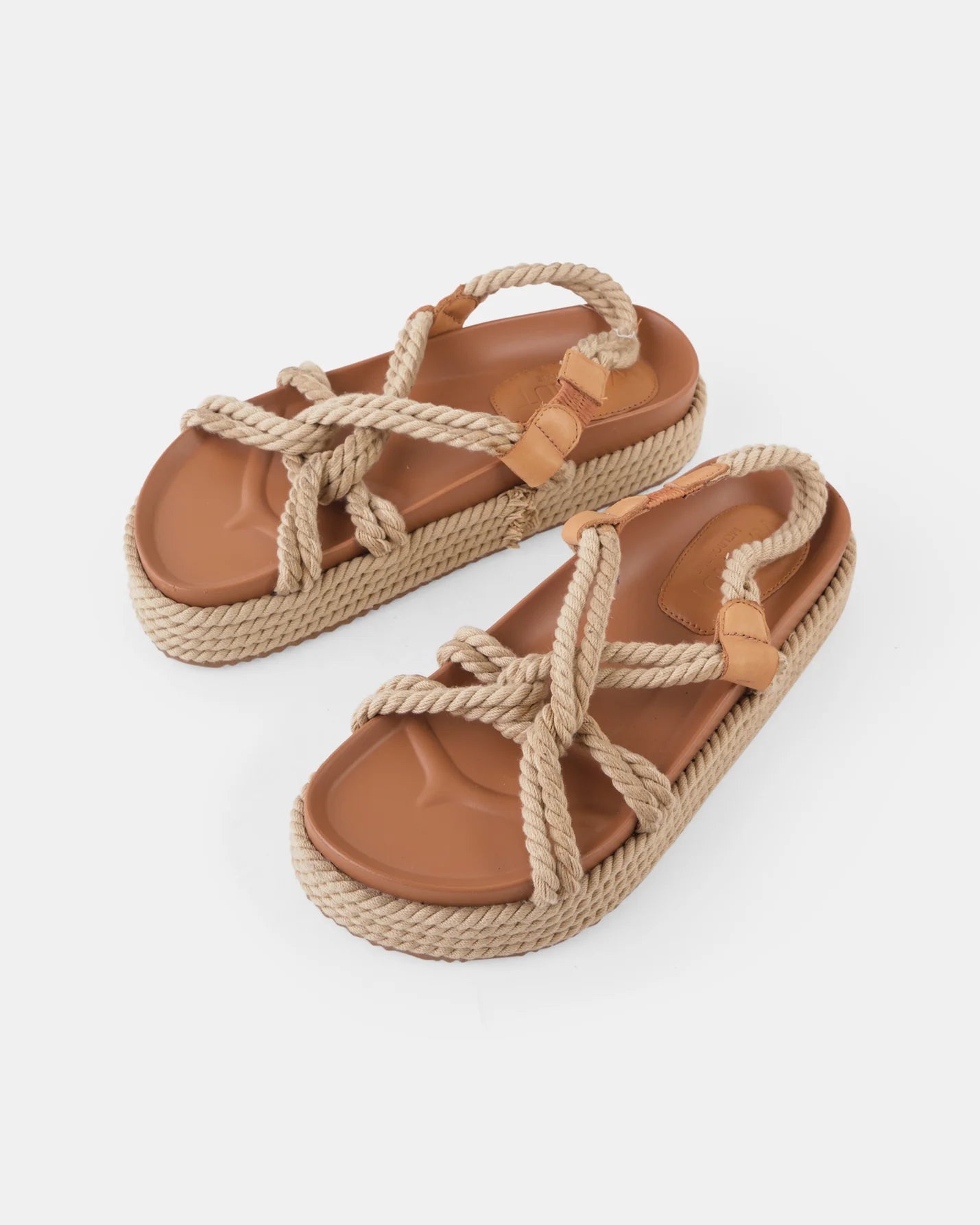 Walnut Melbourne - Queenie Sandal - Natural