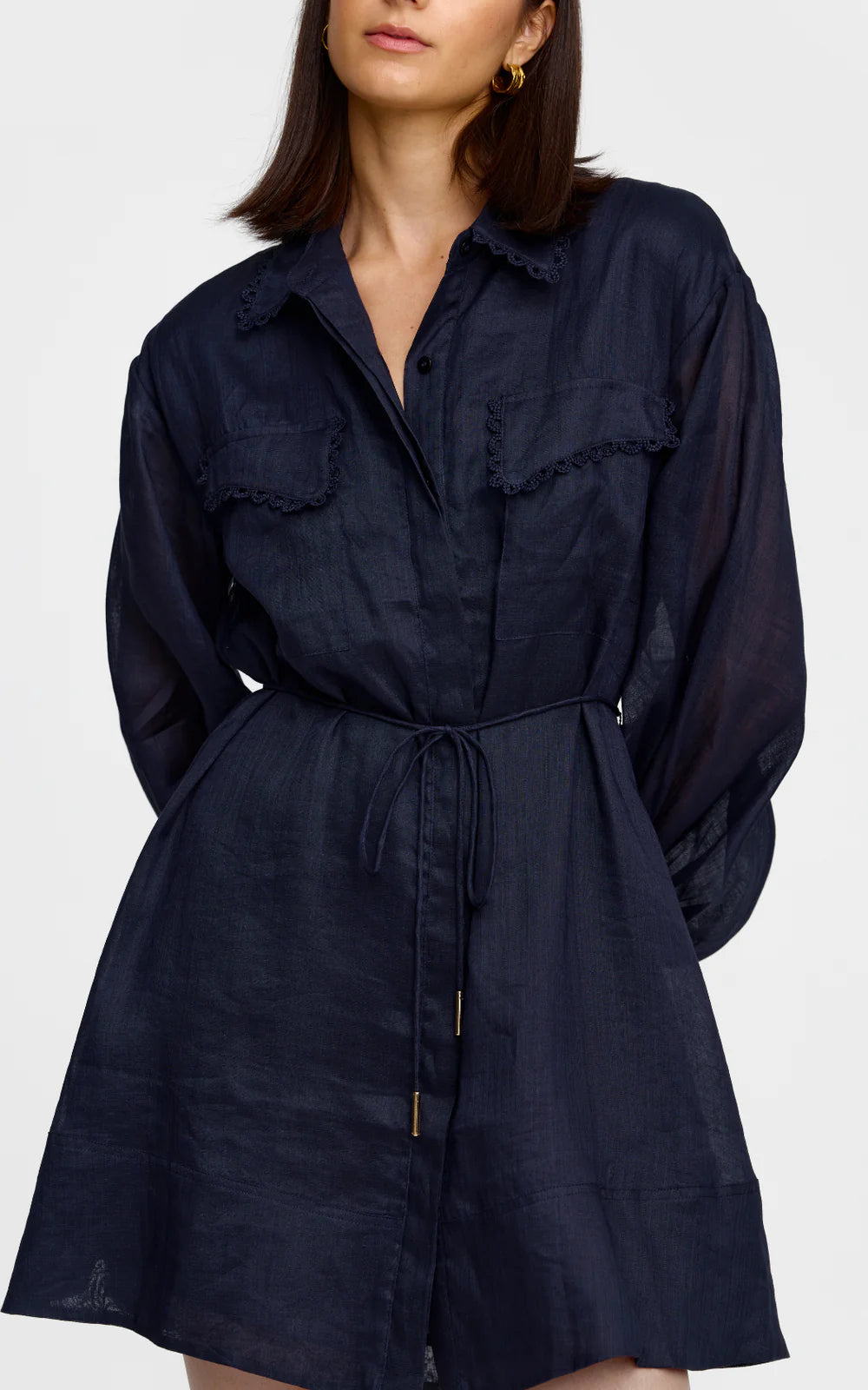 Kinney - Laurel Mini Dress - Midnight