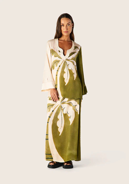 Mos the Label - Lorena Maxi Skirt - Lorena Print