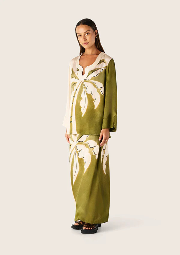 Mos the Label - Lorena Maxi Skirt - Lorena Print