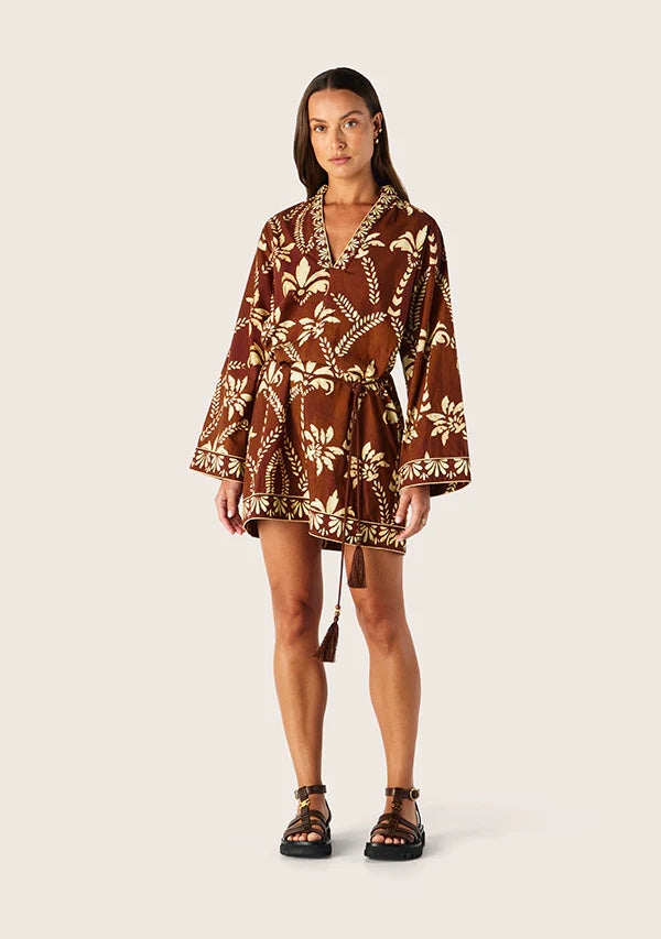 Mos the Label - Deia Print Mini Dress - Deia Print
