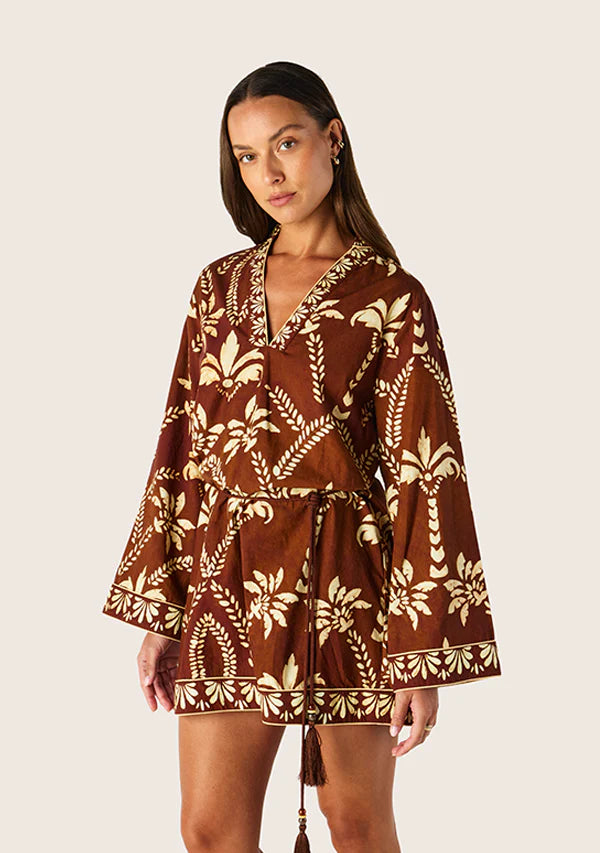 Mos the Label - Deia Print Mini Dress - Deia Print