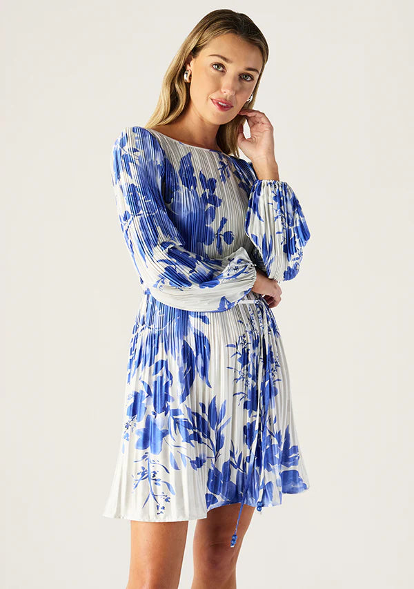 Mos the Label - Isola Plisse Mini Dress