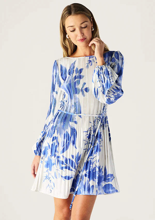 Mos the Label - Isola Plisse Mini Dress