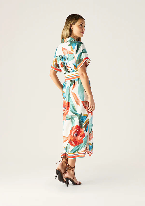 Mos the Label - Fiorina Print Shirt Dress - Fiorina Print