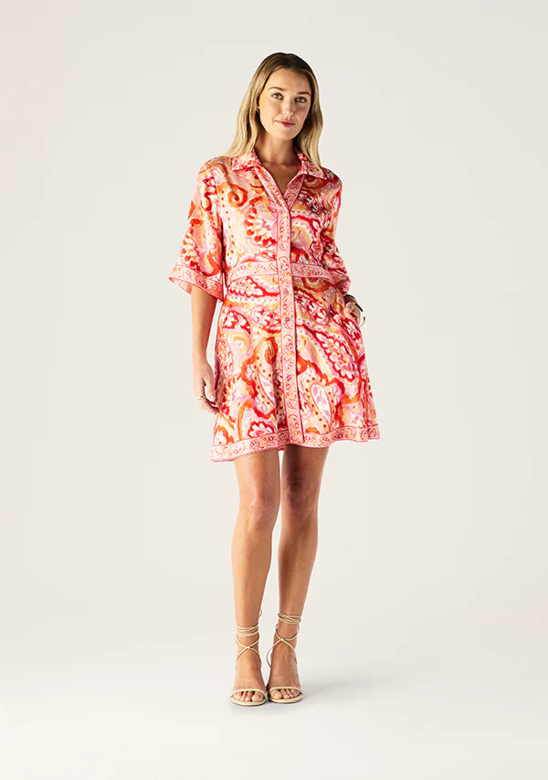 Mos the Label - Serena Print Mini Dress