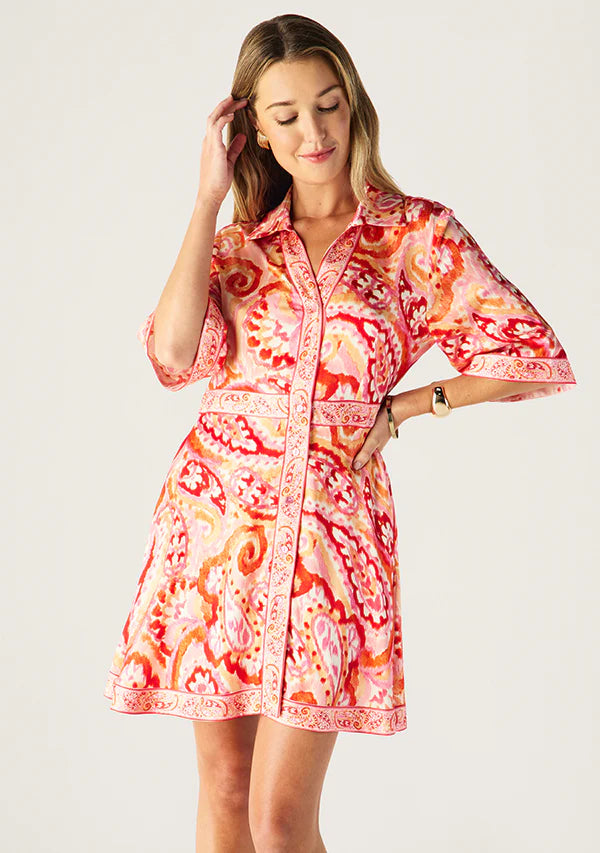 Mos the Label - Serena Print Mini Dress