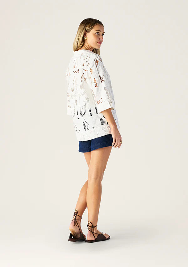 Mos the Label - Marbella Tunic Top - White