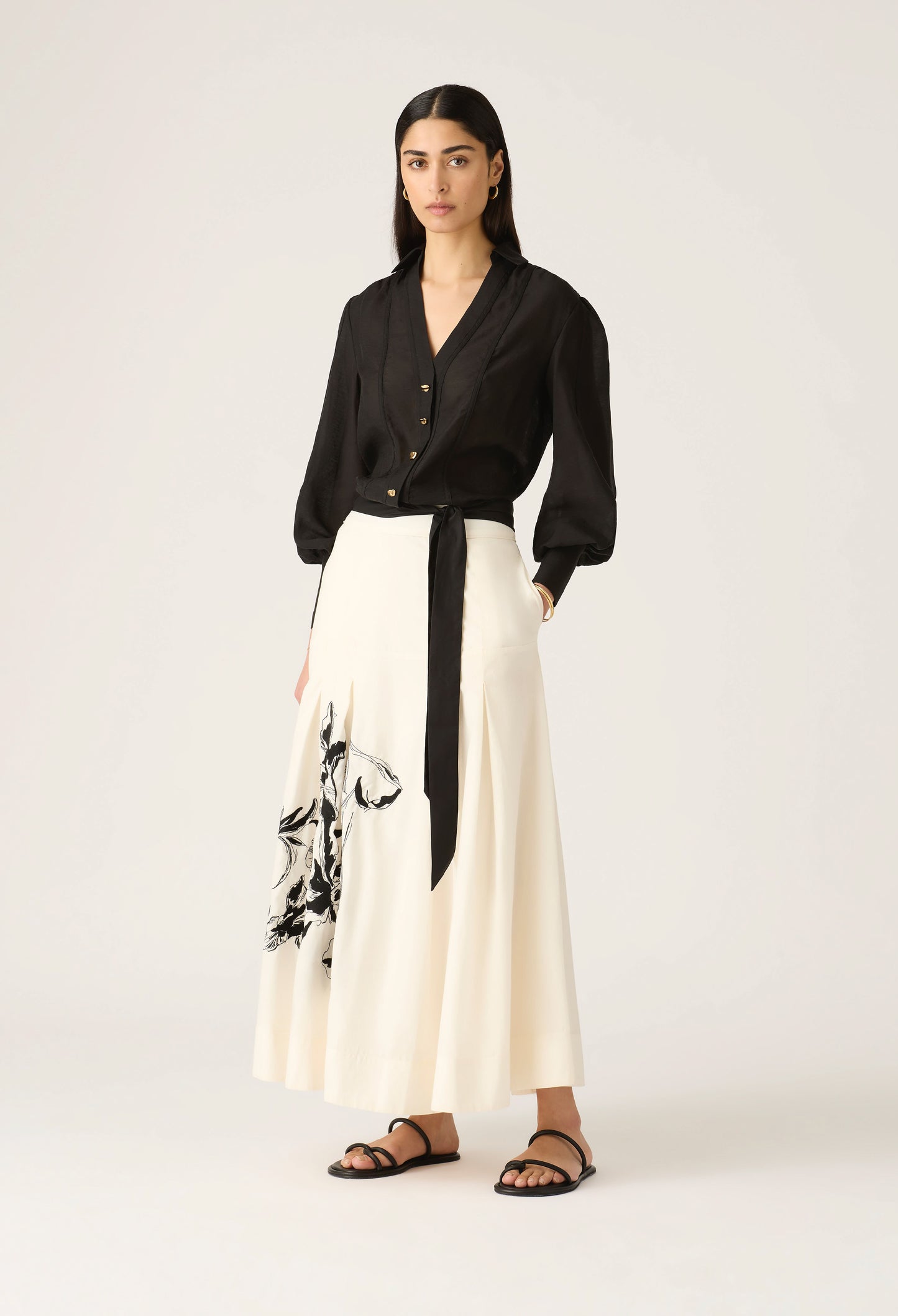Mos the Label - Astra Blouse - Black