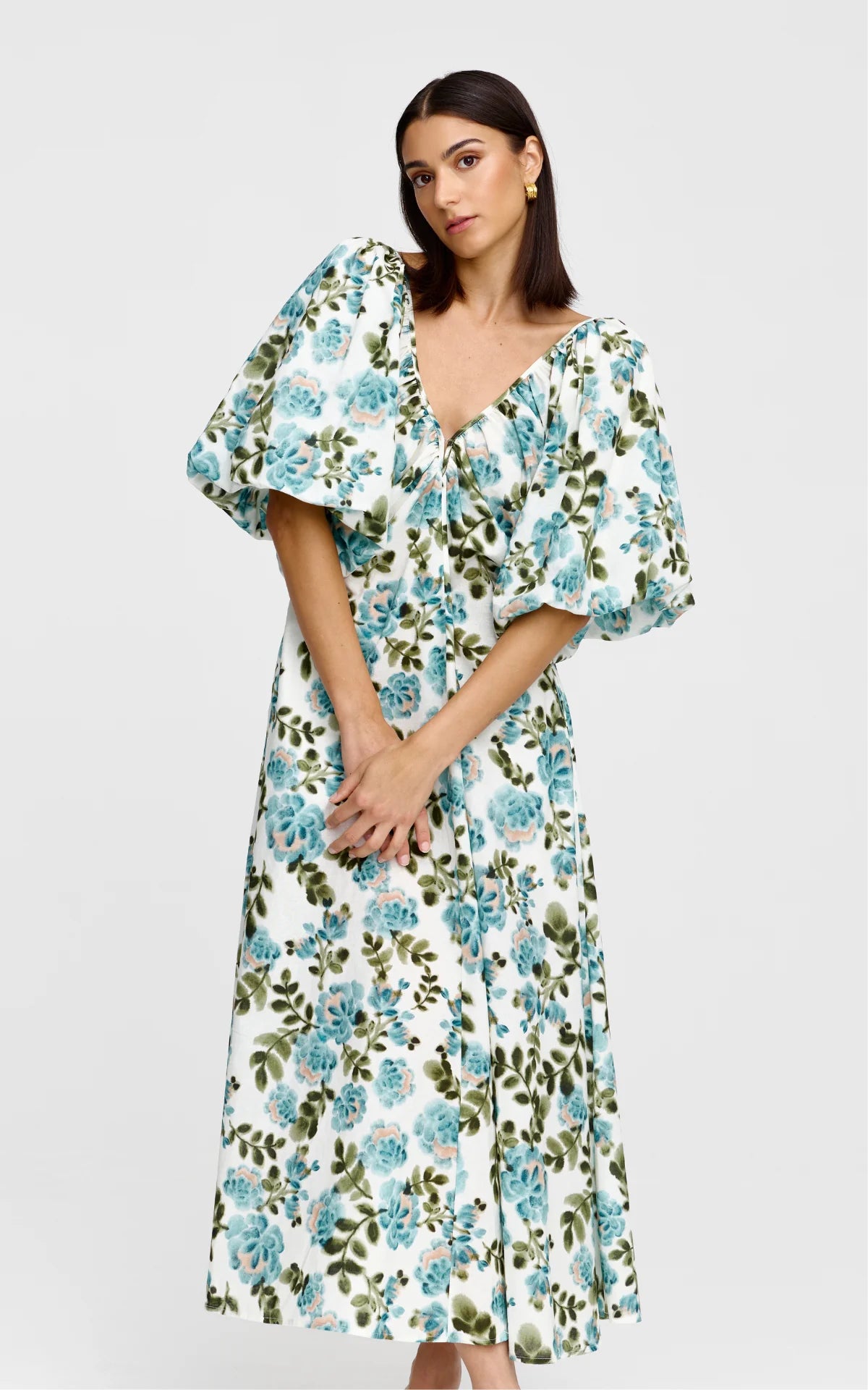 Kinney - Mimi Dress - De Fleurs Print