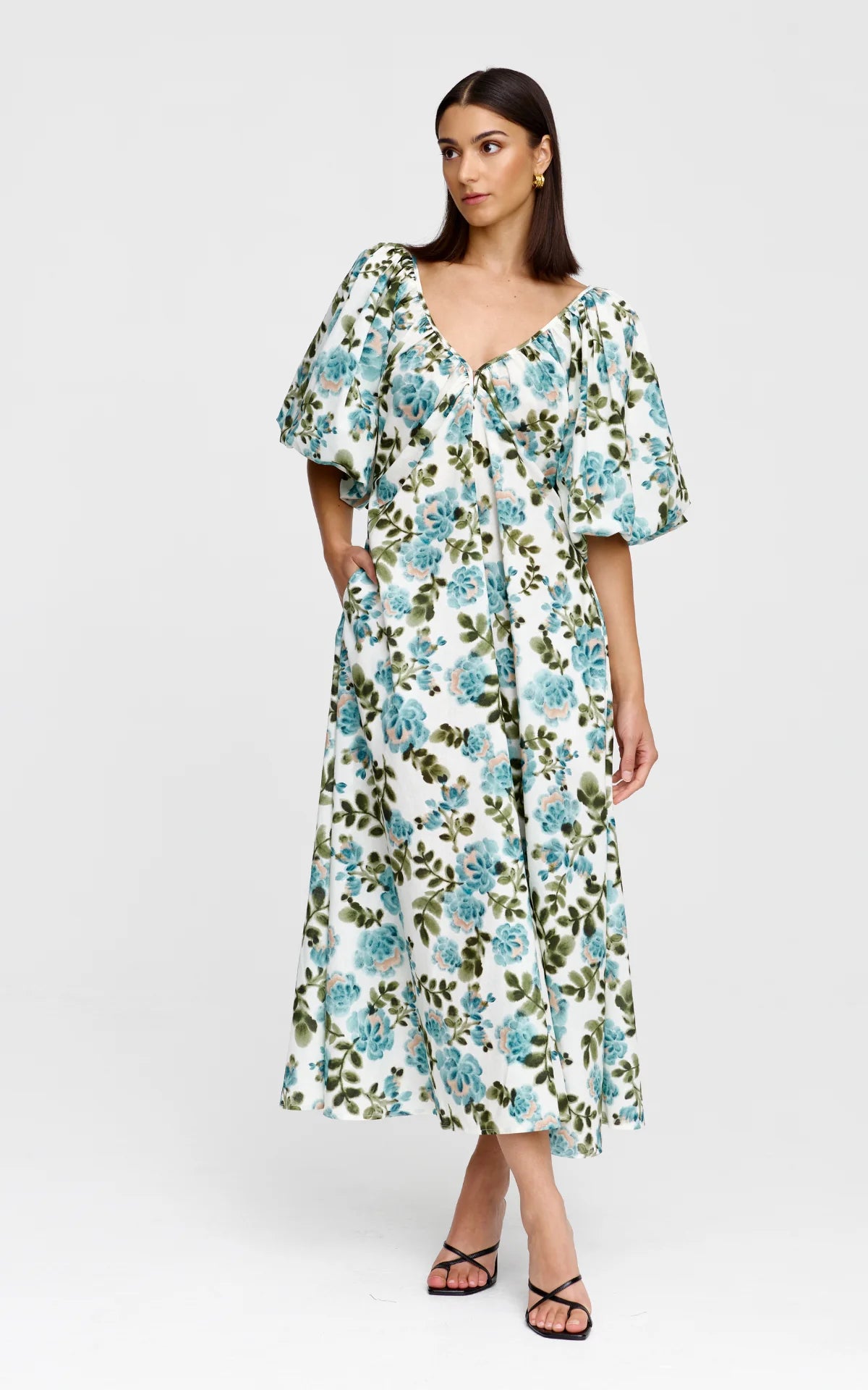 Kinney - Mimi Dress - De Fleurs Print