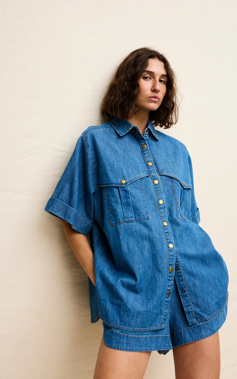 Kinney - Bella Shirt - Denim
