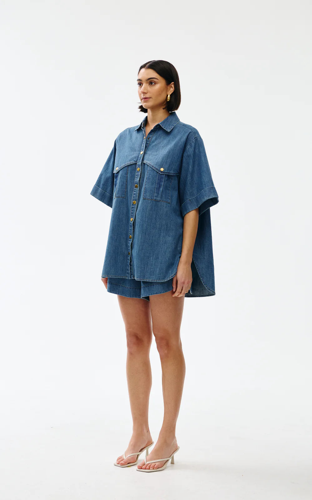Kinney - Bella Shirt - Denim