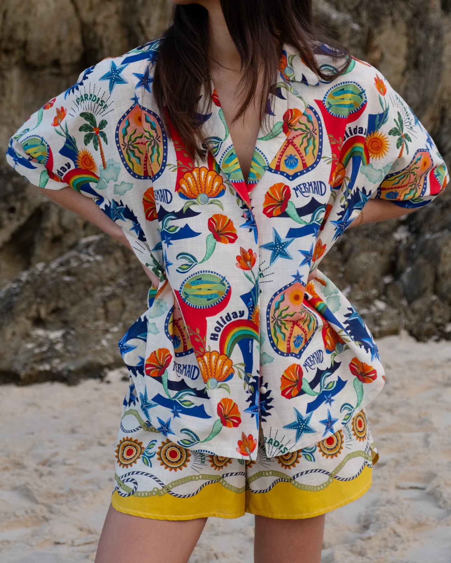 Walnut Melbourne - Tropez Shirt - Mermaids Paradise