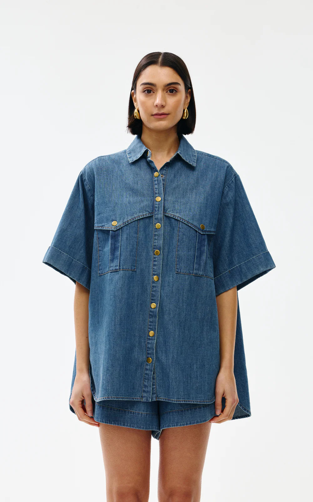 Kinney - Bella Shirt - Denim