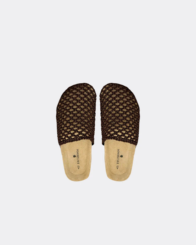 Alexi Mesh Slide - Chocolate