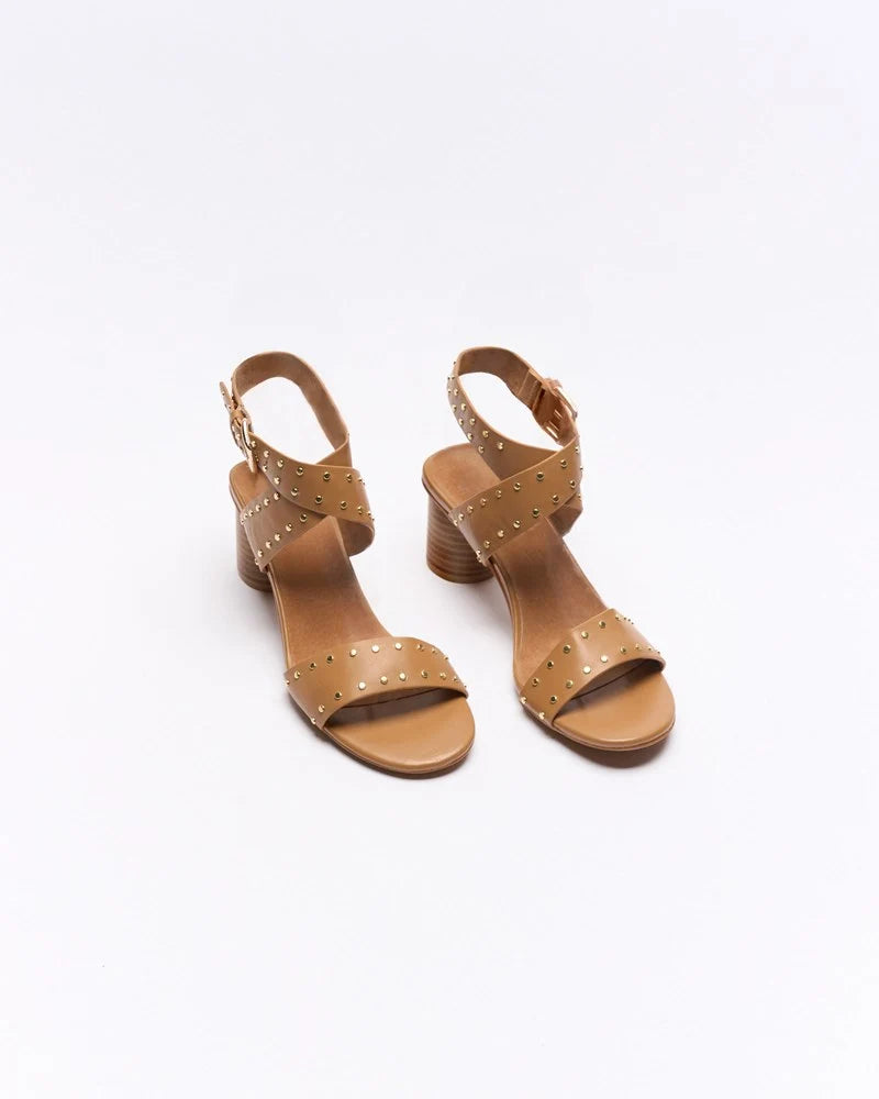 Walnut Melbourne - Ambrose Leather Heel - Tan