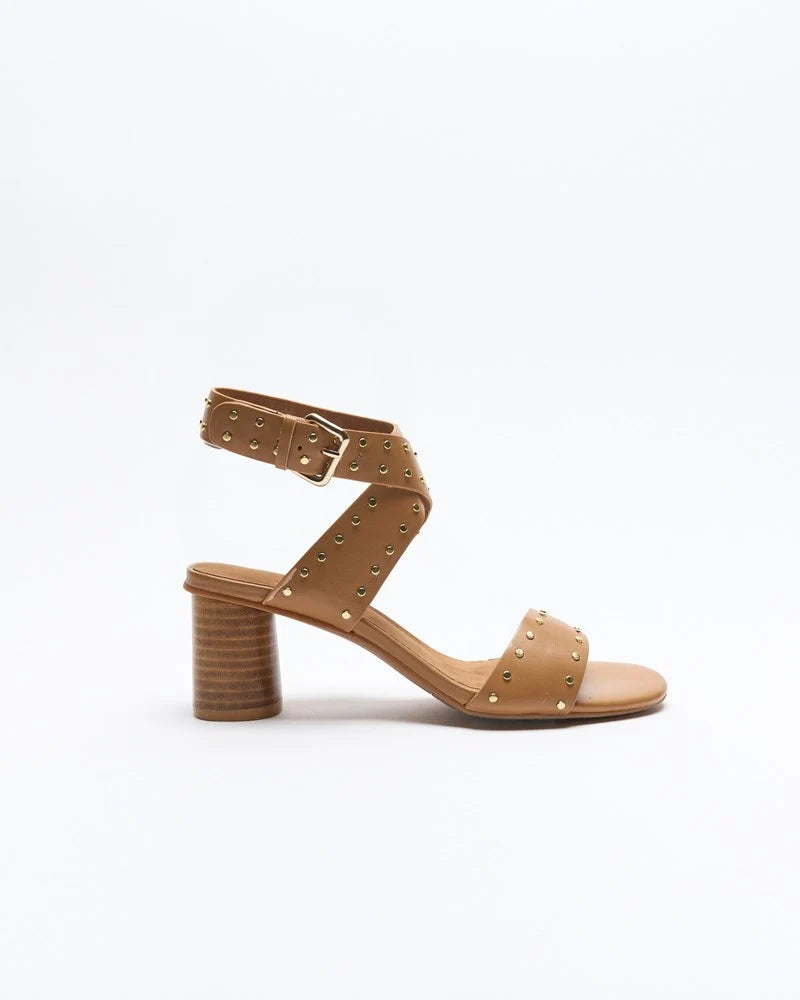 Walnut Melbourne - Ambrose Leather Heel - Tan